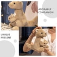 thumbnail image 3 of Canguro de peluche realista, suave y adorable (S), 3 of 7