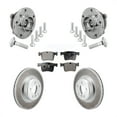 thumbnail image 1 of Transit Auto Front Hub Bearing Assembly Coated Disc Brake Rotors and Semi-Metallic Pads Kit for Car 2019 BMW 330i xDrive GT with 330mm Diameter Rotor Without Blue Painted Calipers KBB-133083, 1 of 2