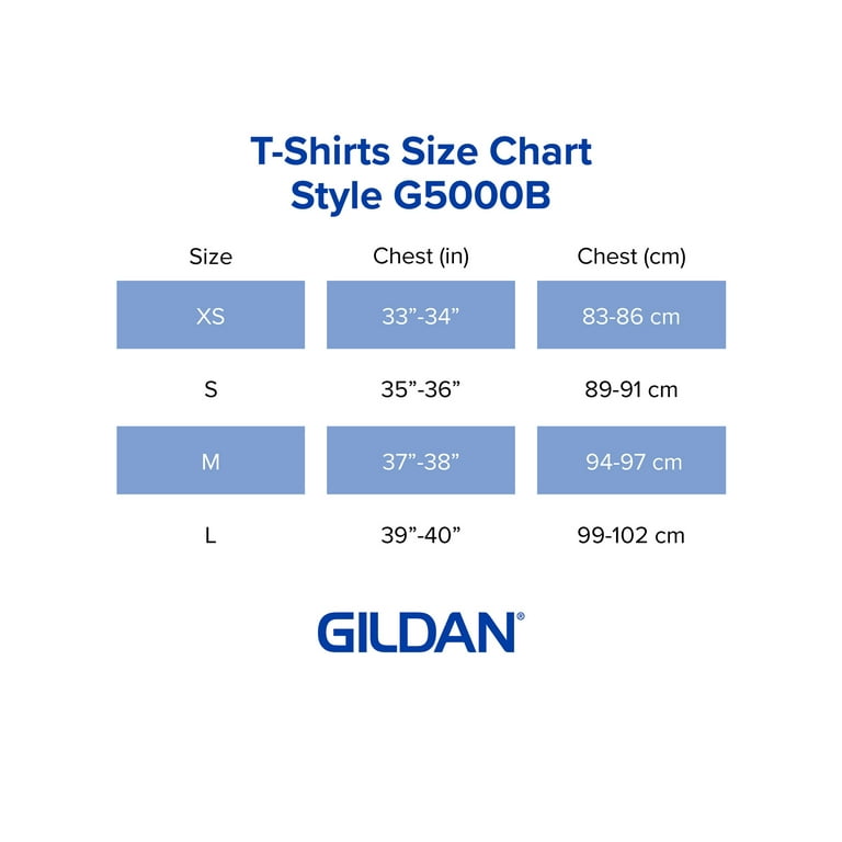 Gildan Unisex Kids’ Crewneck Tee with Short Sleeves, White