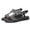 Black, variant on Womens Orthopedic Sandals Arch Support Summer Flat Sandals Breathable Slip on Non Slip Hiking Shoes Beach 2026 New Orthopedic Shoes (Red)