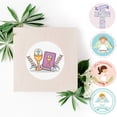 thumbnail image 2 of Pegatinas de mi primera comunión para niños y niñas, pegatinas de bautismo religioso de la Biblia, suministros de decoraciones para fiestas, Baby Shower, 2 of 4