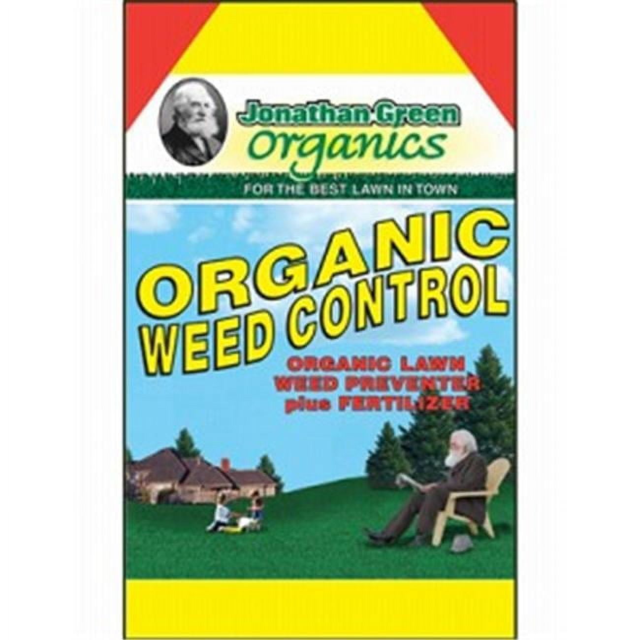 Jonathan Green 12197 Lawn Weed & Feed Fertilizer | 30lb Bag | Covers 15,000 Sq Ft | Preventative Lawn Care