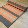 thumbnail image 2 of Reed Stripe - Rusted Grey 2x4 Rug, 2 of 5