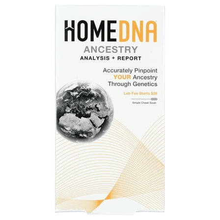 HomeDNA Ancestry Test, Collection Kit Only: Starter & Advanced Mail In At-Home DNA Testing (Lab Fee Not Included)