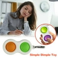 thumbnail image 4 of 1PCS Sensory Toy Fidget Simple Dimple Toy Stress Relief Anti-anxiety for Kids Adults ADHD Green &, 4 of 6