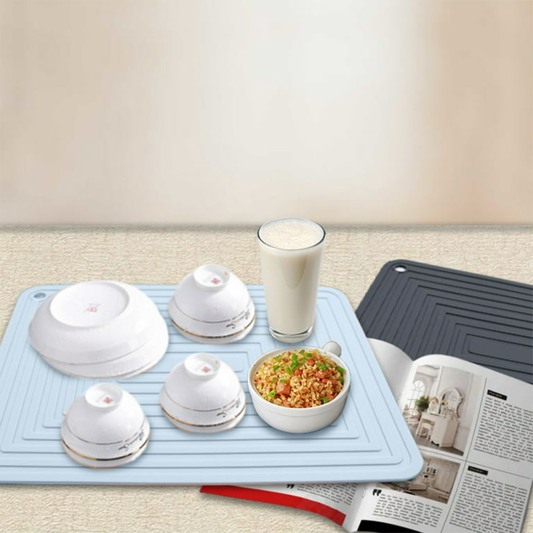 2 pcs Large Silicone Trivet Mat for Hot Dishes/Heat Resistant pot