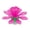 Pink, variant on Lotus Flower Musical Birthday Candle Rotating Spin Magic Cake Topper Party