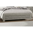 thumbnail image 3 of Tcbosik Full Size Platform Bed Frame with Headboard, Mattress Foundation with Wood Slats Support, Box Spring Needed, Gray, 3 of 4