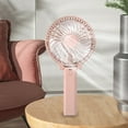 thumbnail image 1 of VBXOAE Portable USB Rechargeable Mini Desk Fan with 3 Speed Settings Foldable Design Silent Operation Strong Wind Compact Lightweight for Home Office Travel Gift Includes Charging Cable and Lanyard, 1 of 6