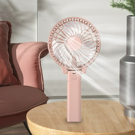 

Usb Handheld Small Fan Foldable Silent Strong Wind Desktop Portable Charging High Speed Mini Electric Fan Gifthomec