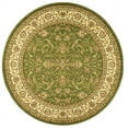 thumbnail image 4 of SAFAVIEH Lyndhurst Priscilla Traditional Bordered Area Rug, Sage/Ivory, 6' x 6' Square, 4 of 5