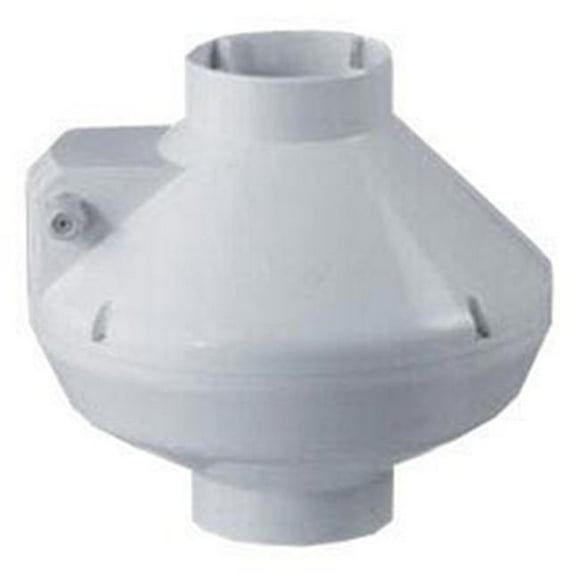 4 in. Centrifugal Fan Plastic Housing - 168 CFM - White