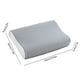 thumbnail image 3 of Fundas de almohada refrescantes de espuma viscoelástica y látex, de 19,69 pulgadas de largo y 18,81 pulgadas de ancho. Fundas de almohada transpirables de poliéster y seda helada. Funda de almohada de, 3 of 6
