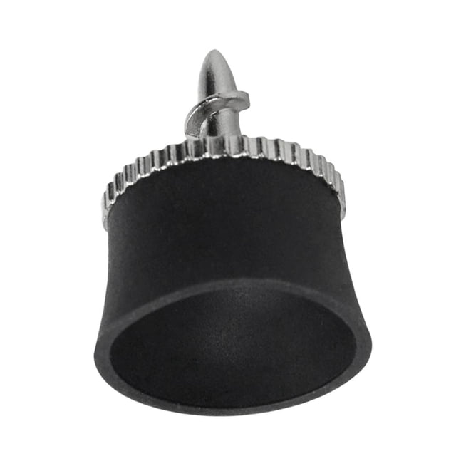 Recogedor de pelotas de golf negro Retriever Grabber , con tornillo para empuñaduras de putter