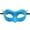 Blue, variant on Xfvqtps Unisex Masquerade Mask for Parties Celebrations Glossy Surface Half Face Mask Ball Mask Party Accessory Purple