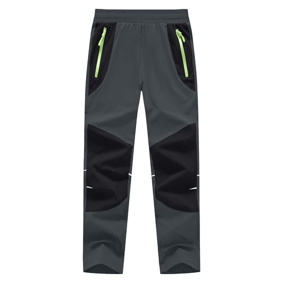 purcolt Kids Snow Pants Boys and Girls Waterproof Insulated Hiking Pants Youth Winter Warm Fleece Lined Ski Snowpants with Pockets