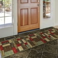 thumbnail image 6 of Ottomanson Boxes Kitchen Runner Rug 1'10" x 6' - Non Slip Low Pile Carpet, Multicolor, 6 of 13