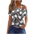 thumbnail image 2 of Fiudx Ofertas y Liquidaciones Camiseta Sin Mangas Camisola de Color Liso para Mujer Camiseta Sin Mangas Holgada, 2 of 4