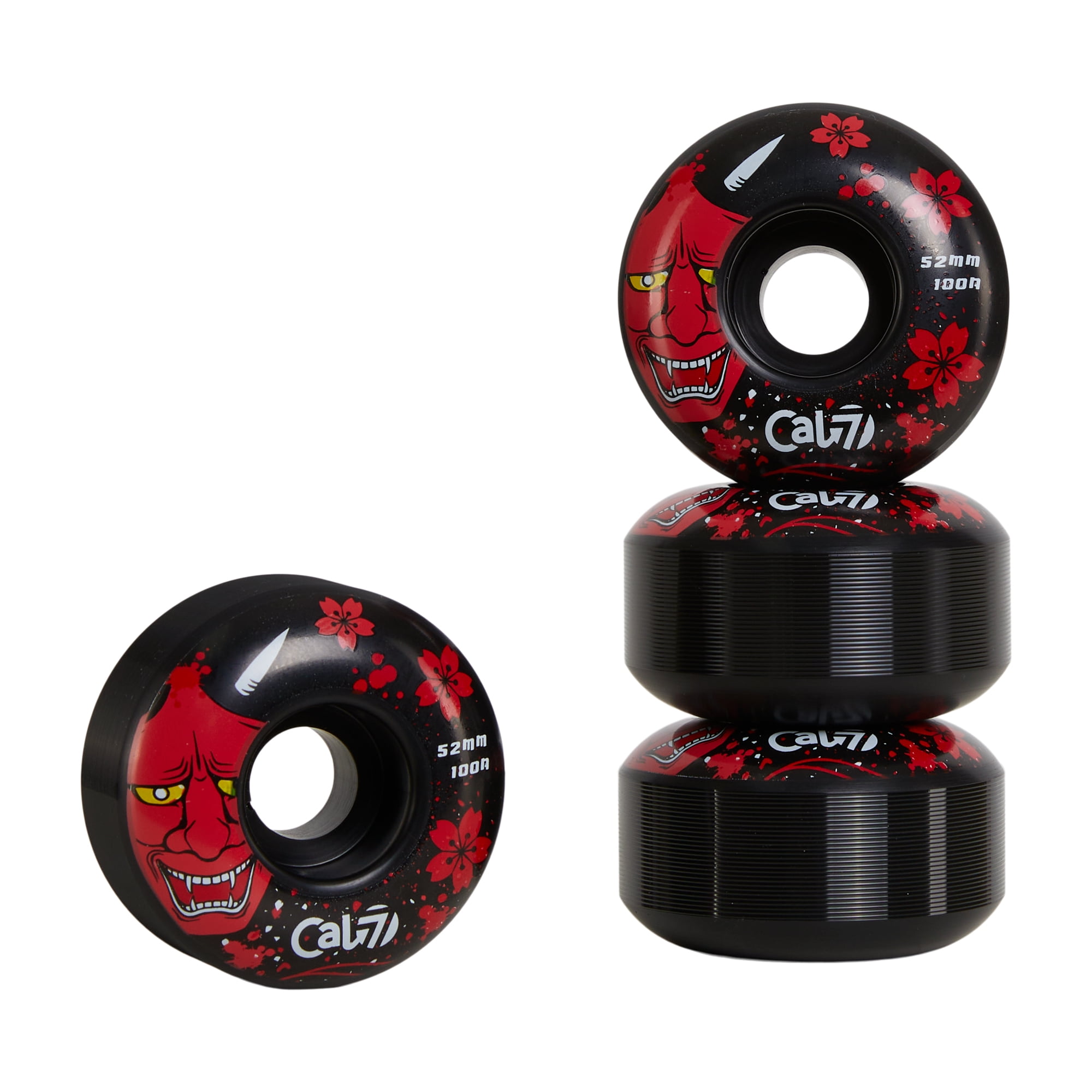 Cal 7 Polyurethane Skateboard Wheels for Street and Park 52x31mm 99A