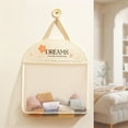 thumbnail image 5 of Popular Picks, Underwear Socks Storage Hanging Bag, Wardrobe Hanging Net Door Behind Shelf, Dormitory Underwear Storage Magic Bag, Set of 2 Setup | 100%Polyester, A, Blaxill, 5 of 8