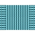 thumbnail image 1 of Ahgly Company Machine Washable Indoor Rectangle Transitional Dark Cyan Green Area Rugs, 2' x 5', 1 of 7