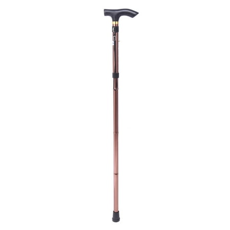 Elegant Walking Sticks - Folding Walking Stick,Handle Folding Cane Portable Anti-Shock Telescopic Walking Hiking Climbing Stick
