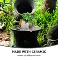 thumbnail image 3 of Outdoor Garden Fountain Ceramic Pot Spitter Water Feature Decoration 1 Set, 3 of 8