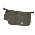 thumbnail image 3 of Half Waist Apron Gardening Apron Tool Belt Lightweight Oxford Cloth Work Apron Waist Bag Organizer for Plumbing Garden Housekeeping Florists green, 3 of 8