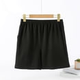 thumbnail image 2 of biudgviw Pajama Shorts for Women Ultra-Soft Sleep Shorts with Pockets Elastic High Waisted Sleepwear Summer Loungewear Pj Bottoms, 2 of 6