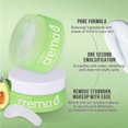 thumbnail image 2 of Crema desmaquillante de 3 piezas, aceite de limpieza profunda, cuidado de la piel, limpieza facial suave, esencia de aguacate, limpiador de poros que reduce la apariencia, belleza y salud, 2 of 5