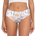 thumbnail image 1 of Fotbe bow ribbons Calzones Estampados para Mujer – Ropa Interior de Algodón, Cómoda, Suave y Elástica-Small, 1 of 6