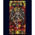 thumbnail image 2 of Men's Star Trek: Discovery Angel Stained Glass Print  Graphic Tee Navy Blue Medium, 2 of 5