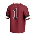 thumbnail image 3 of GameDay Greats #1 Garnet South Carolina Gamecocks Lightweight Collegiate Football Fashion Jersey, 3 of 4