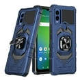 thumbnail image 2 of SPY CASE for Cricket Innovate E 5G Case w/Tempered Glass Screen Protector [Military Grade] Ring Car Mount Kickstand Shockproof Hard Phone Case - Blue, 2 of 7