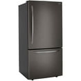 thumbnail image 3 of Lg Lrdcs2603 33" Wide 25.5 Cu. Ft. Energy Star Rated Bottom Freezer Refrigerator -, 3 of 9