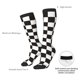 thumbnail image 4 of Fotbe Black and White Checkerboard Calcetas Divertidas Estampadas para Hombre y Mujer, Calcetas de Algodón hasta la Rodilla para Caminar, Correr, Enfermería y Embarazo, 4 of 6
