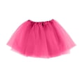 thumbnail image 2 of Dress Up Tutu for Girls Princess Tutu Skirts for Kids Three-Layered Tulle Ballet Skirts Light pink One Size, 2 of 4