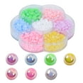 thumbnail image 1 of Perles Imitation Perles, ABS Simulation Fines Perles de Fabrication, pour Sacs Chaussures Vêtements Chapeaux, 1 of 8