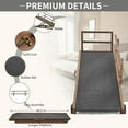 thumbnail image 4 of ABORON Adjustable Height 45.2" Long Wooden Pet Ramp, Black, 200 lb Limit, 4 of 8