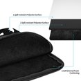 thumbnail image 2 of Bats on Black Portable Laptop Sleeve Compatible with MacBook Air Notebook Computer Case for Men Women College School Students, 2 of 7