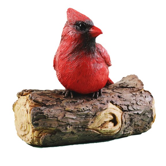 Cardinal Bird Figurine Pendant Landscape Decor