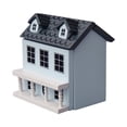 thumbnail image 4 of Miniature House Model Tiny Wooden House Decorative Model House Adorable Mini House, 4 of 9