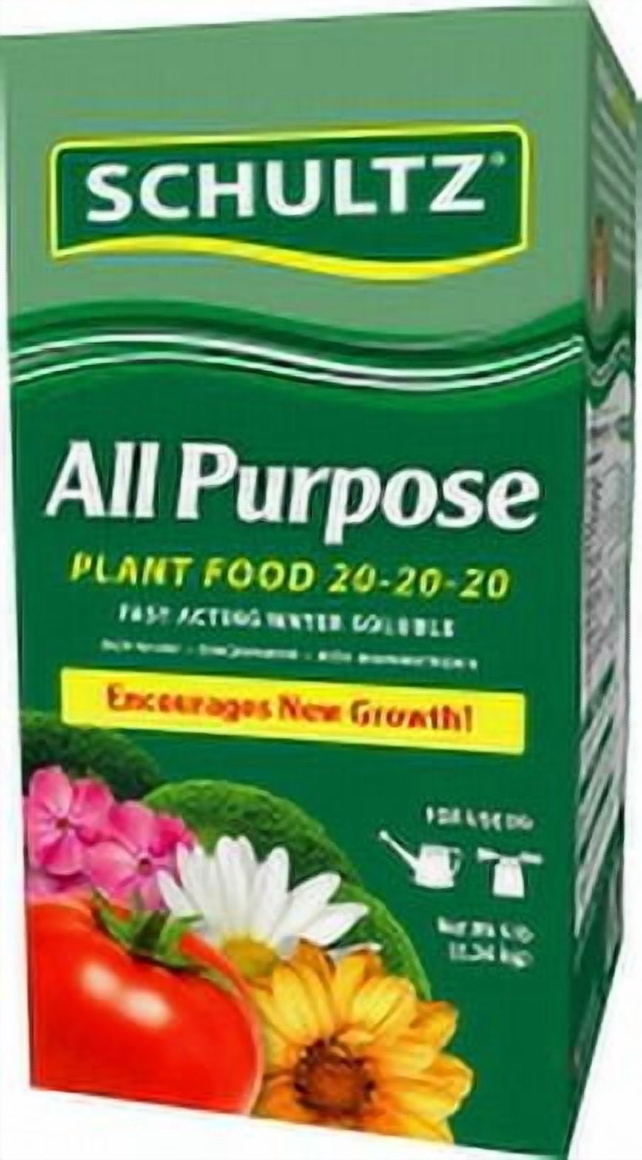 Schultz All Purpose Fertilizer 20-20-20 - Synthetic, Indoor Use - 5 lbs — Outdoor & Indoor Plant Use, Easy Application