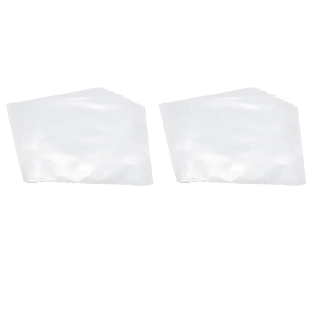 60 Flat Open Top Bag 6.7Mil Strong Cover Plastic Vinyl Record Outer Sleeves for 12 Inch Double / Gatefold 2LP 3LP 4LP