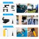thumbnail image 4 of Acción de Cámara Accesorios de la Cámara Kit 360 CAJA DE MUñeca Giratoria Clip de Montura Suction Selfie Selfie Stick Con Estuche de Transporte, 4 of 7