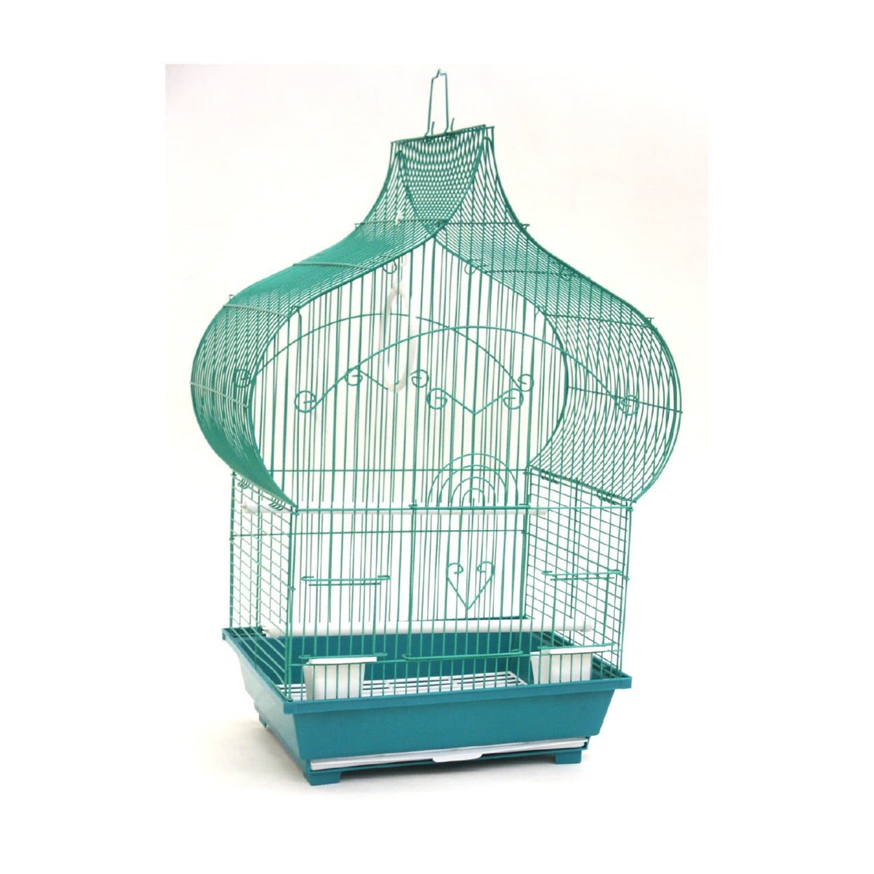 YML 1394GRN Taj Mahal Top Bird Cage, Medium