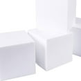thumbnail image 2 of Minkissy 4Pcs Foam Craft Block for Wedding White Polystyrene Square Block Artists, 2 of 8