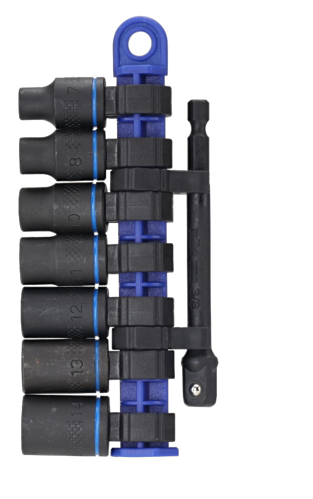 Wiha 3/8 Inch Drive Metric Impact Socket Set, 8 Pieces