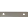 thumbnail image 4 of Silverline Cabinet Finger Edge Pulls Aluminum Lightweight Kitchen Door Drawer Handle, Brush Satin Nickel (10, Length 4.06" (106mm)), 4 of 5