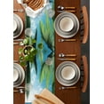 thumbnail image 5 of Summer Beach Table Runner Ocean Tropical Palm Tree Seaside Landscape Tablerunners 13 x 36 Inch, Table Decorations Tabletop Scarf for Summer Gathering Holiday Farmhouse Kitchen Dining Decor, 5 of 6